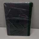 KEROM Compatible with Crocodile MacBook Pro 13 Inch Case 2025-2016 M2 M1 A2338 A2289 A2251 A2159 A1989 A1706 A1708, Textured Alligator Skin Snakeskin PU Leather Hard shell & Keyboard Cover, Black