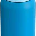 Stanley All Day Slim Bottle 20 oz | Twist On Lid with Leakproof Seal | Slim Design for Travel & Gym | Insulated Stainless Steel | BPA-Free | Azure