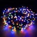 100-1000 LED Christmas Lights, Low Voltage Fairy String Lights with 8 Modes, Ideal for Xmax Tree, Garden, Home, Party, Halloween Festival Deco (Mixed-Color, 500 LEDs)