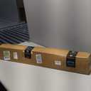 42inch Cable Railing Post Black Adjustable Top Level Drilled Stainless Steel Post 41 x2 x2 with Cable Grommets DIY Cable Railing System Kit for Wood Concrete Deck (PA02-L)