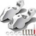 Handlebar Riser Handle Bar Clamp Extend Adapter for BMW 2023-2025 R1300GS