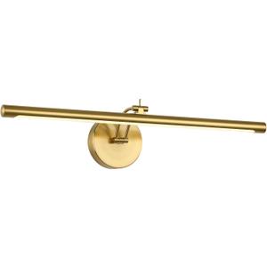Picture Light Dimmable Hard Wired 23.62 Inch Adjustable Swing Arm Brass Wall Lights for Pictures Led Display Light for Artwork 14W Warm White