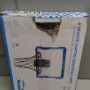 ropoda Indoor Basketball Hoop, Mini Hoop with 7 LED Lights, 3 Modes Scoreboard, Mini Hoop with 4 Balls Over The Door, Basketball Hoop Indoor, Toys Gifts for Kids Adults (Blue)