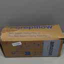 Cervical Neck Pillow for Pain Relief - Ergonomic Side Sleeper Pillows with Dual-Density Memory Foam, Orthopedic Neck Support Pillow for Sleeping, Cooling Pillow for Back Stomach Sleepers (Shell White)