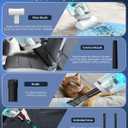 Handheld Vacuum Cordless, 16000PA High Power Suction Hand Held Car Vacuum Cleaner Portable with Washable Filter & Multi Accessories, Rechargeable Dust Busters for Car Home Office and Pet Hair