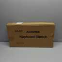 AODSK Keyboard Bench X-Style Cushion Padded,Piano Bench Adjustable Collapsible Stool Chair Seat,Flame Retardant Cotton,Non-Skid Design (Bench dimensions:15.75 inchesX11.81 inches)