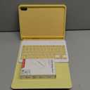 Keyboard Case for iPad Pro 13 Inch M4 with Mouse, Candy Slim Magnetically Detachable Wireless Keyboard Case with Pencil Holder for iPad Pro 13 (7th Generation), Yellow