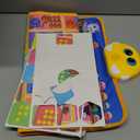 Electronic Alphabet Wall Chart, Talking ABC, 123s, Music Poster, Kids Learning Toys for Toddlers 1-3, Interactive Educational Toddler Toy, Birthday Gifts for Age 1 2 3 4 5 Year Old Boys Girls - Blue