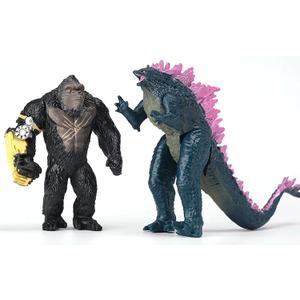 Epic Monster Battle Action Figures Set, 4-Pack 4.7" Tall Collectible Toys, Highly Detailed and Articulated, Ideal for Fans and Collectors, Movie Monster Series (4pcs)