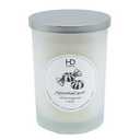 HD Designs Peppermint Swirl Scented White Solid Jar Candle, 19 oz