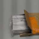 Blinds for Indoor Windows 1" Vinyl L-Shaped Slats Cordless Mini Blinds for Home, 35" W  36" H - White