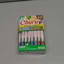 INABA Churu Cat Treats, Grain-Free, Lickable, Squeezable Creamy Pure Cat Treat/Topper with Vitamin E & Taurine, 0.5 Ounces Each, 40 Tubes, Tuna & Seafood Variety Box best  by 12 18 2025