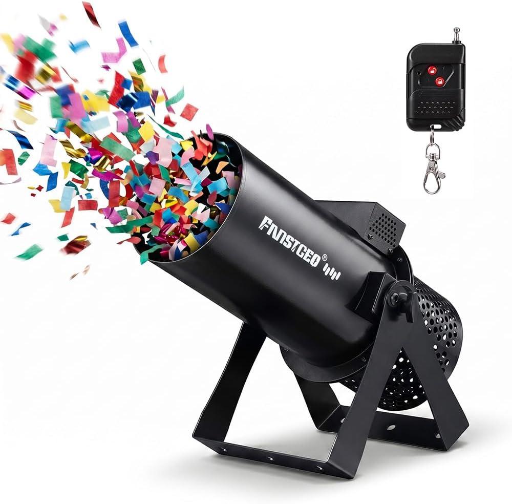 1500W Confetti Machine High-Power Wireless Remote Confetti Cannon