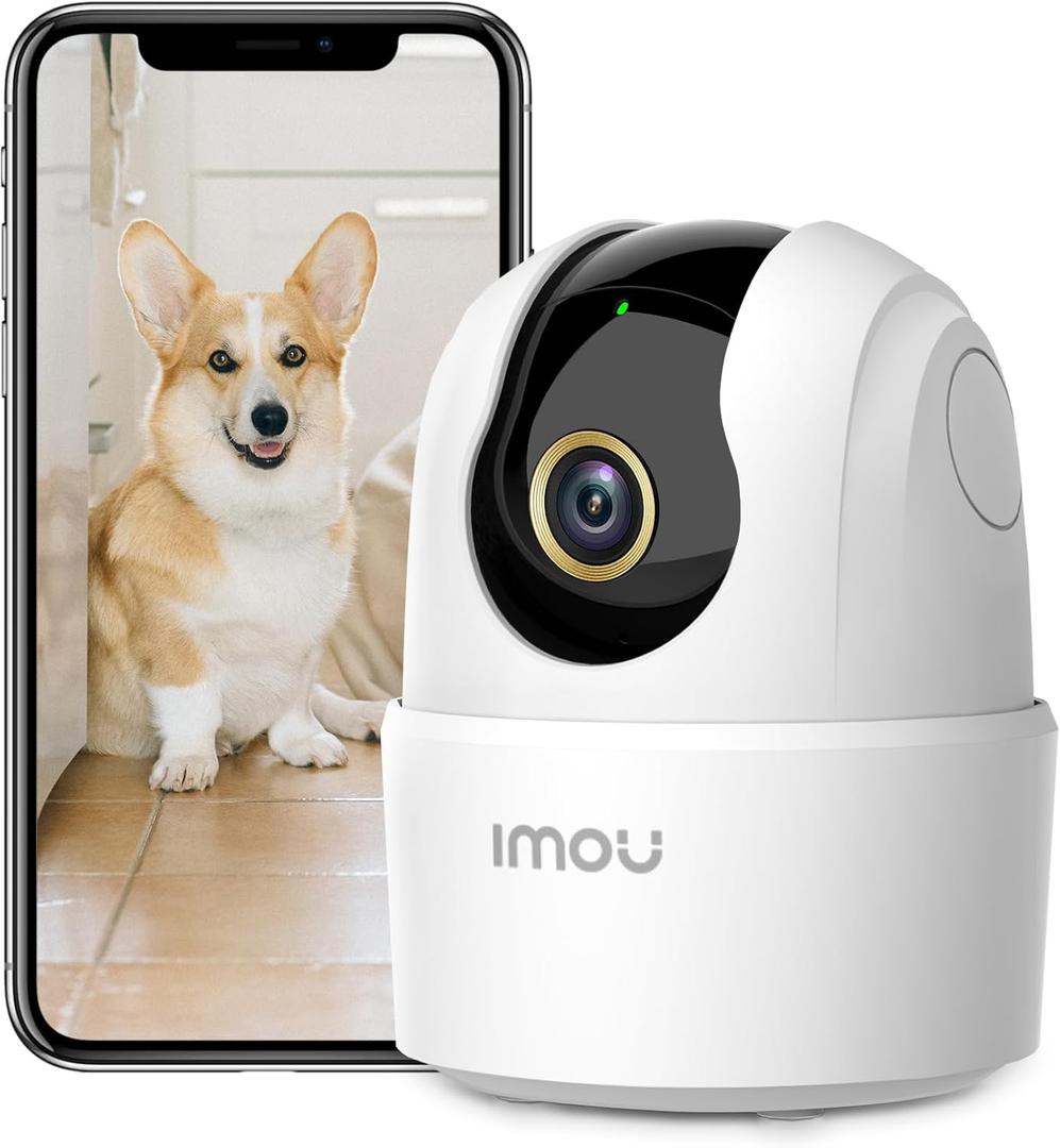 Imou 2.5K WiFi Camera Indoor Pet Dog Camera 4MP, 360 Home Security Wireless IP Baby Camera, Human Detection AI, Smart Tracking, Siren, 10m Night Vision, 2-Way Audio, Privacy Mode, Works with Alexa
