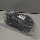 Putu Women's Platform Slide Sandals Open Toe Sandals Comfort Slides Slip On Black Size 9 (Black)