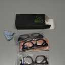 CCVOO Stylish Reading Glasses for Women, Eyeglasses, Blue Light Readers for Women, Computer Eye Glasses, Cheaters