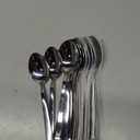 Pekky Stainless Steel Dessert Spoon, 12 Pieces Small Spoons Set