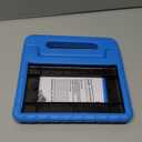 Kids Case for Fire 7 Inch Tablet 9th/7th/5th Generation Tablet (2019/2017/2015 Release) Kid-Proof & Shockproof Case Sturdy Soft Durable EVA Protective Cover with Convenient Handle, Blue