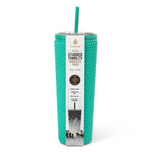 Manna™ Studded Tumbler Green, 24 oz 