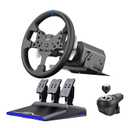 PXN-V99 Racing wheel Steering wheel 3.2nm force feedback gaming racing wheel 270/900 Dismantle with Hall magnetic induction pedal, 6+1 gear shift rod gaming steering wheel for pc/ps4/Xbox one/X-Series X/S