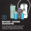 HydraPak Water Reservoir (1.5L) - Hydration Bladder Fits Most Backpacks High-Flow Bite Valve, Leak Proof, Fully Reversible, and Dishwasher Safe