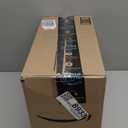 La Jolie Maison Storage Baskets for Organizing, 2 Pack, Luxury Vegan Leather Storage Cube Boxes for Closet Shelf Cabinet Bookcase, Carbon Black