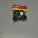 Super Sliders Secure Grip Formed Felt Movers for Furniture to Protect Hard Surfaces, 1.5", Brown (20 Pack)