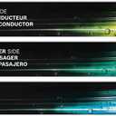BOSCH B36012 360 Complete Vehicle Wiper Blade Replacement - Includes Front Beam Blades (Pair) + Rear Wiper Blade (1) - 22"/21"/11"