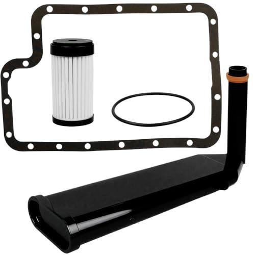 3C3Z7B155BA Transmission Filter Kit Compatible with Ford F-250 F-350 F-450 F-550 E-350 E-450 Super Duty 6.0L Powerstroke Replace FT144 3C3Z7A098AA 8C3Z7A098C