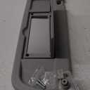Right Passenger Side Sun Visor Sunvisor Compatible with 2006 2007 2008 2009 2010 2011 06 07 08 09 10 11 Civic Replaces# 83230-SNA-A01ZC, Light Gray