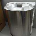 Trash Can,13 Gallon Automatic Garbage Can,Kitchen Trash Can with Lid,Modern Style Touch Free High-Capacity Brushed Stainless Steel Waste Bin,for Bathroom Kitchen Office Home,Indoor and Outdoor