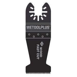 RW8950.10 Oscillating Multitool Precision Wood End Cut Blade with a Case (10-Pack), 1-3/8" Japanese Tooth (for Wood, RW8950.10)