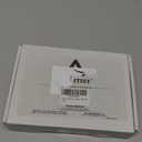 Txinmin Ceramic Cabinet Handles 6 Pack Dresser Cabinet Pulls 3" Hole Centers Euro Style Drawer Hardware - Ivory White