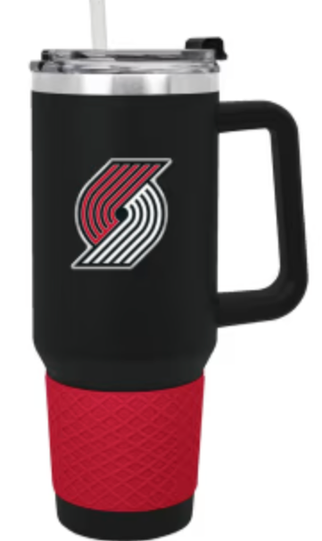 Portland Trail Blazers 40oz Colossus Stainless Steel Tumbler - Black