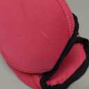 Dog Ear Muffs & No Shake Ear Wrap for Hematoma, Bathing, Drying, Swim& Noise Anxiety Relief- Elastic Waterproof Ear Protector with Calming Hoodie Design for Grooming/Head Ear Cover (Pink, M) (Medium(Head Circle:14"-19"))