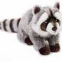 TAMMYFLYFLY Stuffed Toy 12" Raccoon Plush Stuffed Animal