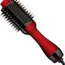 REVLON One-Step Volumizer Original 1.0 Hair Dryer and Hot Air Brush, Red