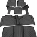  WAYIDSS Floor Mats & Trunk Mat & Backrest Mat for 2021-2025 Chevy Chevrolet Suburban 8 Seats Accessories-2 Row Bench Seat/GMC Yukon XL/Cadillac Escalade esv (Non Short) Car Floor Liners