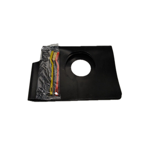 Gas Stove Burner Cleaning Mat with Wire Brush Set, Black Heat Resistant Protective Pad and Small Cleaning Brushes for Kitchen Stove, Grill and Cooktop