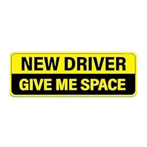 HEY-OKEY New Student Driver Magnet for Car Metal Only (Not for Plastic/Aluminum) Funny Please Be Patient Reflective Magnetic Bumper Sticker Removable Rookie Safety Sign 10 x 3.5 in