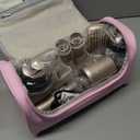 Mythsight StyleVibe 6-in-1 Air Styler, Hair Dryer & Blow Dryer Brush with Travel Case - Auto Wrap Curls (L/R), Fast Drying, Thermal Round Brush for Smooth Blowouts & Frizz-Free Volume, No Heat Damage