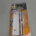 Prime-Line C 1203 Diecast White Finish, Sliding Patio Door Surface Mount Handle (Single Pack)