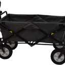Mac Sports Collapsible Folding Outdoor Utility Wagon, Black