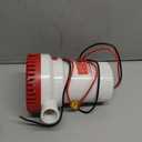 12V 2000GPH Bilge Pump High Performance, 1-1/8 inch Outlet Boat Pump with Float Switch, Marine Pump for Marine Accessories, Ponds, Pools, Spas Silent (2000GPH Bilge Pump)