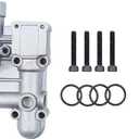 4 Bolt Pressure Washer Pumb Unloader Manifold Kit Replacement for Briggs Stratton 020228 Craftsman Excell EXWGV1721 190574GS 16031 190627GS
