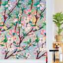 Rainbow Window Privacy Film Decorative, 3D Decals Stained Glass Clings, Static Cling Sticker, Suncatcher Windows Cover Tint for Home, 23.6 Inch x 157.4 Inch