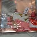 Amandir 134pcs Rose Gold Balloons Baby Shower Decorations for Girl Boxes, Butterfly Stickers Balloon Garland Arch Kit Baby Box with Letter (A-Z+Baby) for Women Birthday Bridal Party Decoration