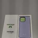 Vegan Leather Magnetic Case for iPhone 15 Pro Max 6.7" (Lavender)