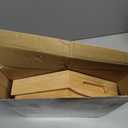 Snack and Serving Tray Set 13" Divided Bamboo Appetizer Platter for Dry Fruit, Nuts, Cheese and Charcuterie (Bamboo, 13"x11")