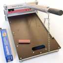 13" Pro Laminate/Vinyl Floor Cutter with Floor Installation Kit, 15/30/ 45 Instant Cuts in One Step, Cuts Laminate Floor, Engineer Wood, LVP/T, VCT, SPC, WPC, Rigid core, Siding & More;